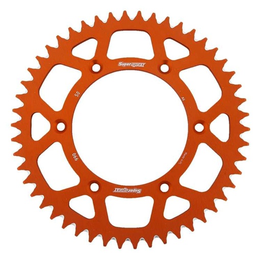 [SSX-RAL-990-50-ORG] Supersprox Aluminium Rear Sprocket 50T Orange KTM|HSQ  125-701cc