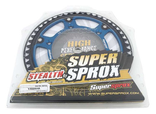 [SSX-RST-245:49-BLU] Supersprox Stealth Rear Sprocket 49T Blue WR|YZ|F 125/250/450 '97