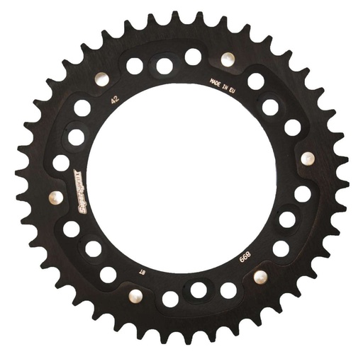 [SSX-RST-899:42-BLK] Supersprox Stealth Rear Sprocket 42T Black KTM 950-1290 '03-