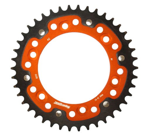 [SSX-RST-899:42-ORG] Supersprox Stealth Rear Sprocket 42T Orange KTM 950-1290 '03