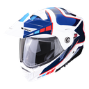 Scorpion EXO Flip Up ADV Helmet ADX2 Camino Red/White/Blue