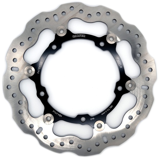 [GAL-DF455FLW] Galfer Moto Front Disc Wave Floating DF455FLW Steel 280x3mm