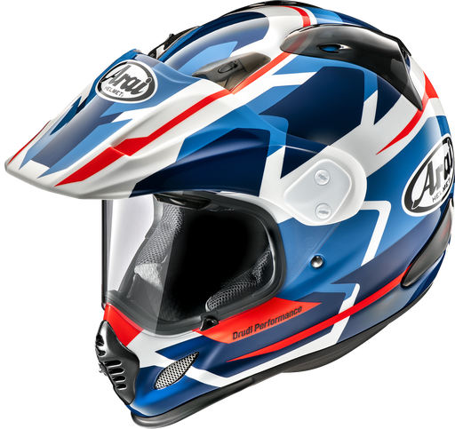 [ARI-110-0207] Arai ADV Tour-X4 Depart White/Blue