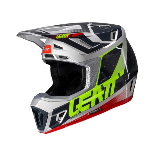 [LEA-1025100380] Leatt Moto 7.5 MX Helmet Kit Steel