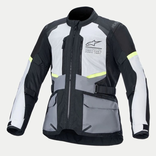 [ALP-3207924-9191] Alpinestars Andes Air Drystar Jacket Ice Grey/Dark Grey