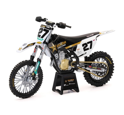 [NEW-58403] NewRay Rockstar Husqvarna Team FC450 Malcom Stewart 1/12 Scale