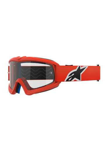 [ALP-AS5140125/430] Alpinestars Youth Vision Corp MX Goggles Orange Clear