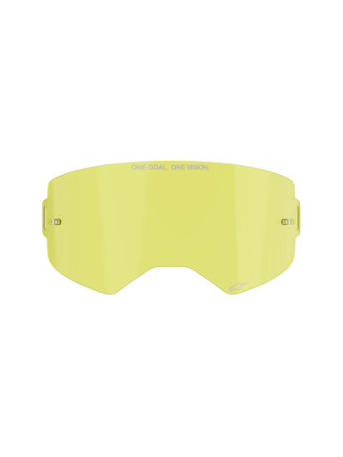 [ALP-AS9100125/5115] Alpinestars Supertech Replacement Goggle Lens Clear Yellow