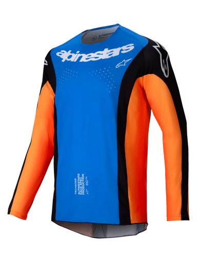 [ALP-AS3760325-469] Alpinestars 2025 Techstar Melt Jersey Orange/Blue