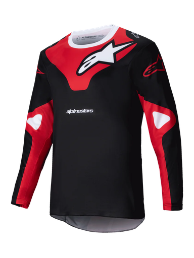 [ALP-AS3760425-1303] Alpinestars 2025 Racer Veil Jersey Black/Bright Red