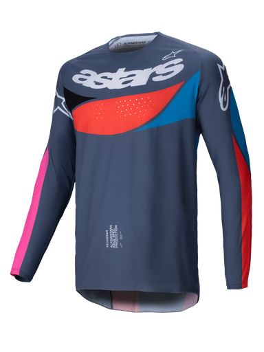 [ALP-AS3760725-1408] Alpinestars 2025 Techstar Dreem Jersey Gray/Multicolour