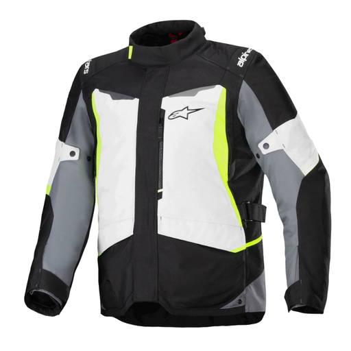 [ALP-AS3200625-9145] Alpinestars ST-1 Waterproof Jacket Ice Grey/Dark Grey/Yellow Fluo