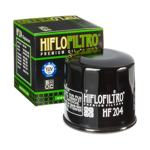[HIF-HF204] Hiflofiltro Oil Filter Hon|Kaw|Suz|Triumph|Yam HF204