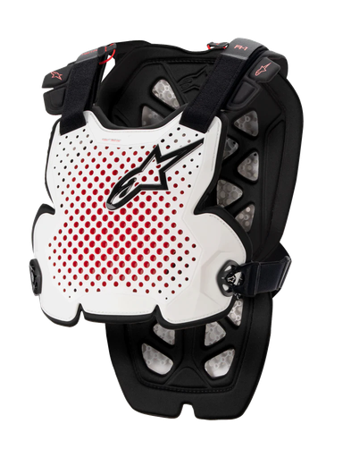 [ALP-AS6700123-213] Alpinestars A-1 Pro Chest Protector White/Black/Red