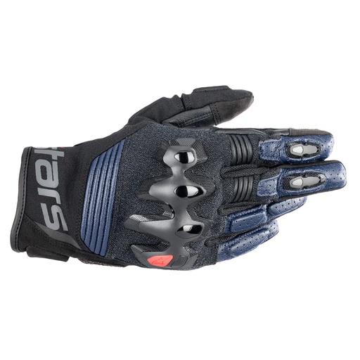 [ALP-AS3504822-7109] Alpinestars Halo Leather Gloves Dark Blue/Black