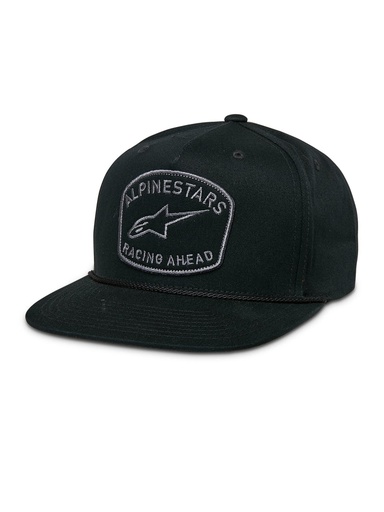 [ALP-AS1235-81445/10] Alpinestars Promptus Hat Flat Bill Snap Black
