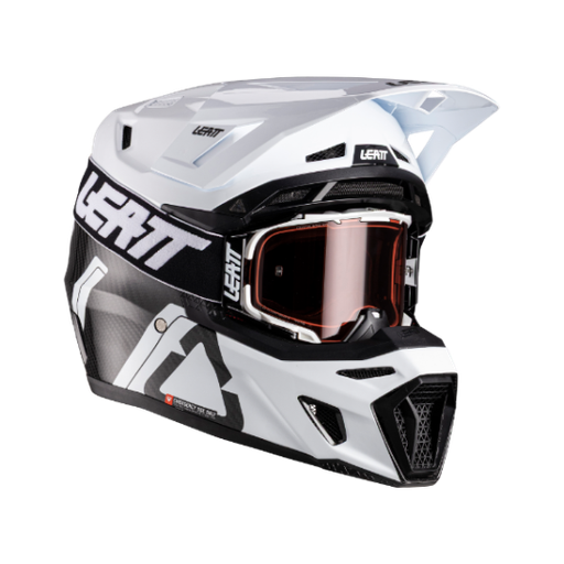 [LEA-102600010] Leatt Moto 9.5 V26 MX Helmet Kit Carbon/White