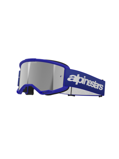[ALP-AS5103225/7266] Alpinestars Vision 3 Wordmark Goggles Blue Mirror Silver