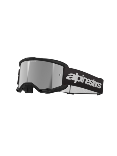 [ALP-AS5103225/1456] Alpinestars Vision 3 Wordmark Goggles Black Mirror Silver