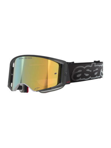 [ALP-AS5100226/1581] Alpinestars Goggles Supertech Vista Black Mirror Gold