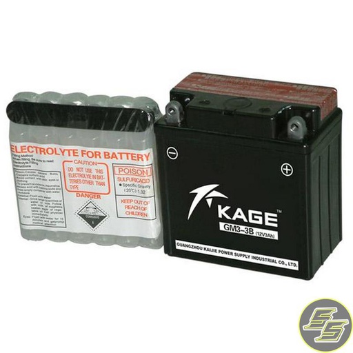 [KAG-GM3-3B] Kage Battery Separate Acid GM3-3B