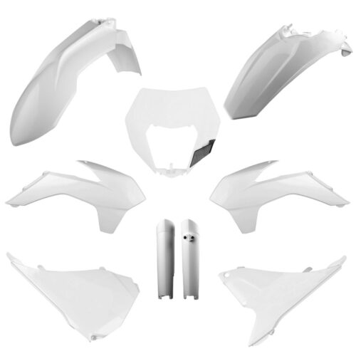 [POL-91465] Polisport Plastics Kit KTM EXC/EXC-F '14-15 White