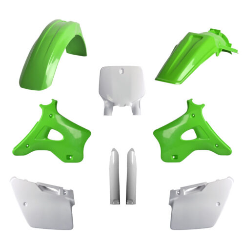 [POL-91475] Polisport Plastic Kit KX125/KX250 '96-98 OEM Green/White