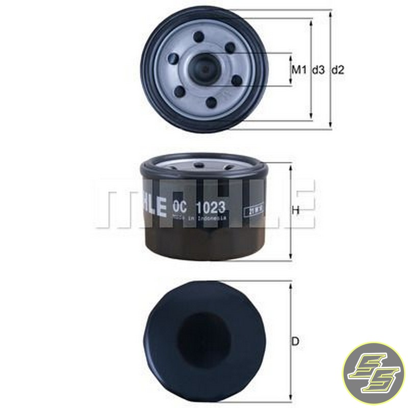 Mahle Oil Filter OC1023