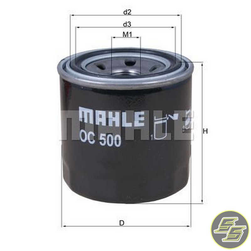 Mahle Oil Filter OC500