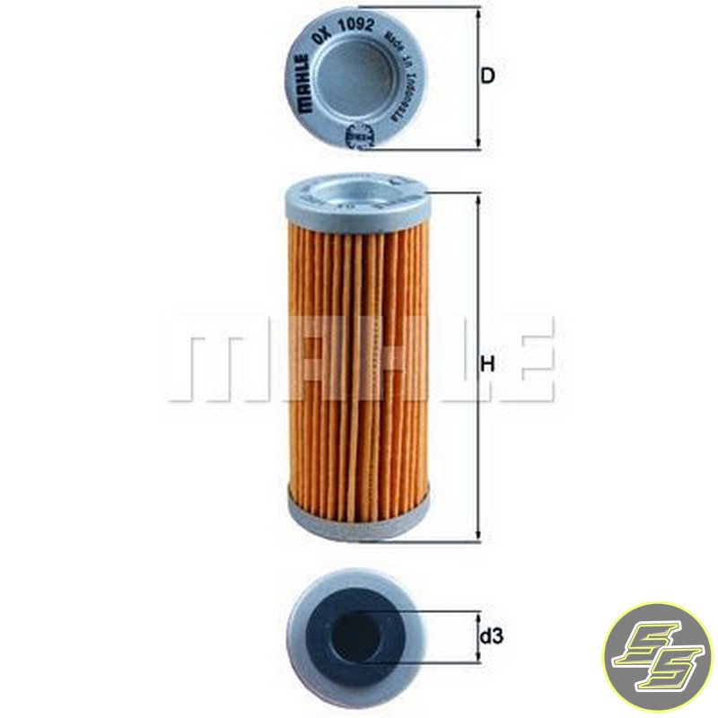 Mahle Oil Filter OX1092