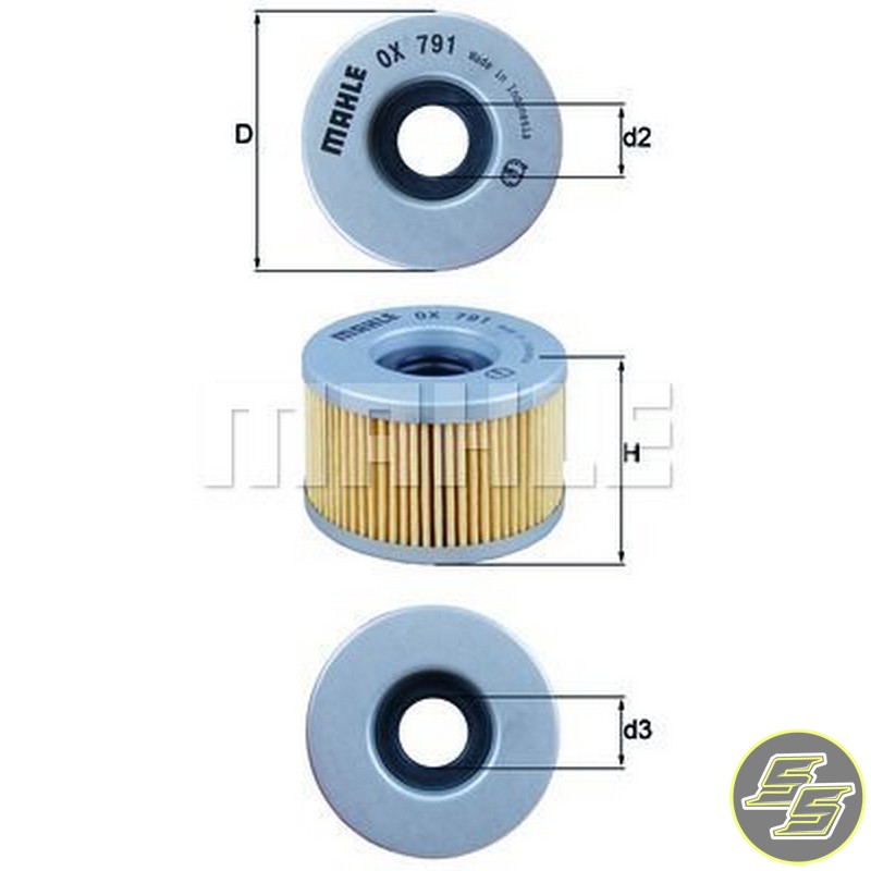 Mahle Oil Filter OX791