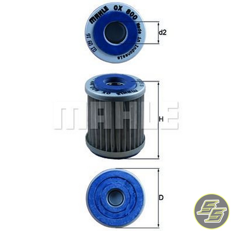 Mahle Oil Filter OX800