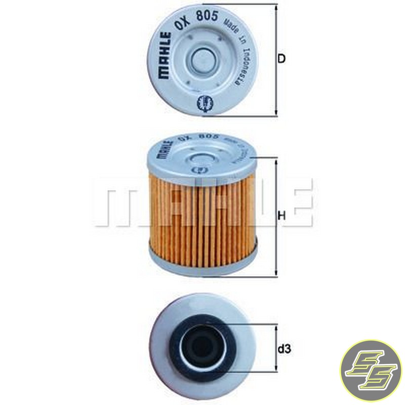 Mahle Oil Filter OX805