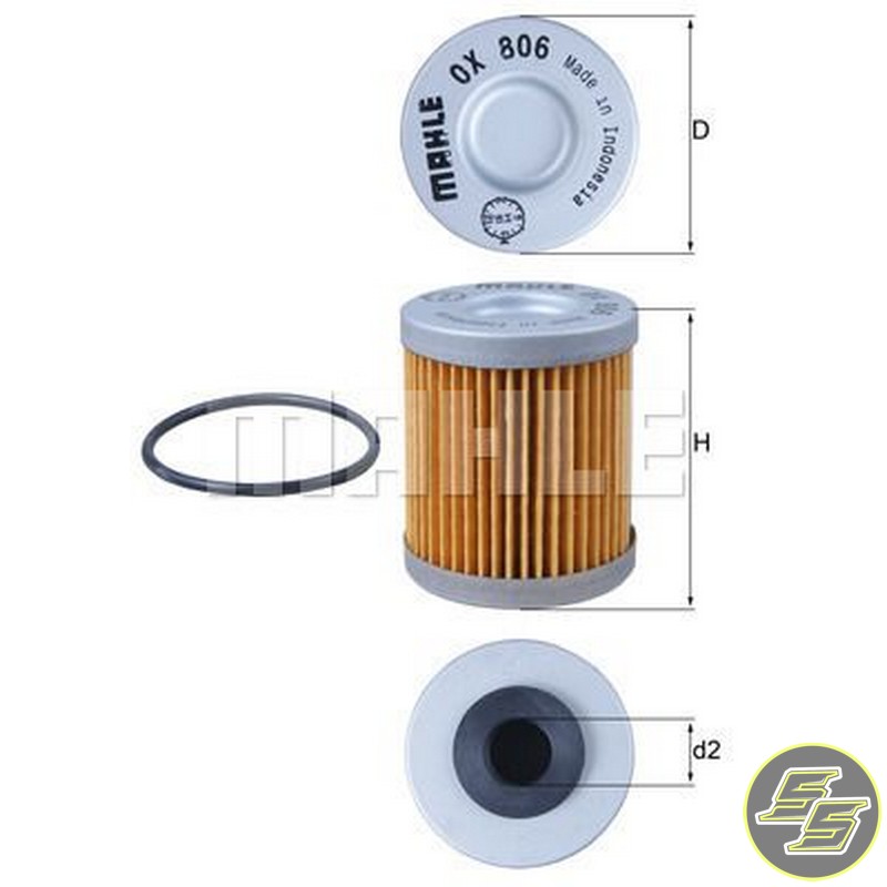 Mahle Oil Filter OX806D
