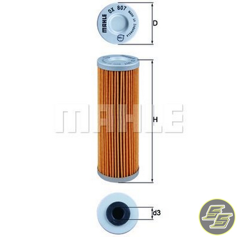 Mahle Oil Filter OX807