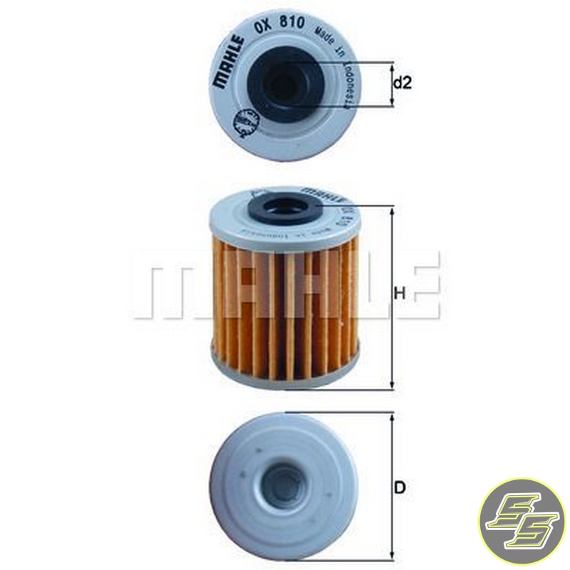 Mahle Oil Filter OX810