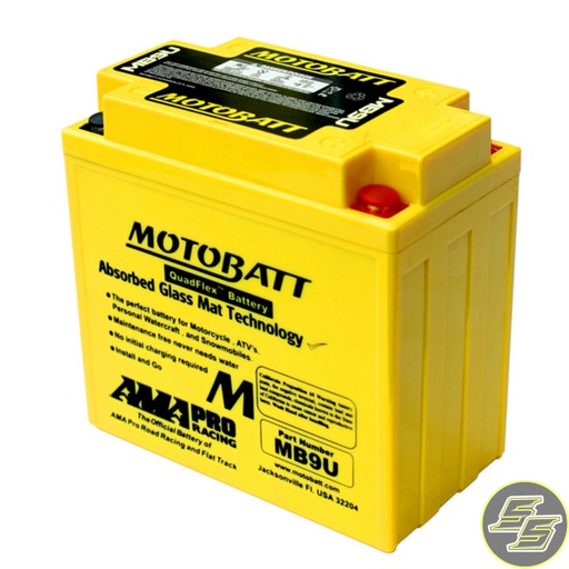 [MTB-MB9U] Motobatt Battery Sealed MB9U