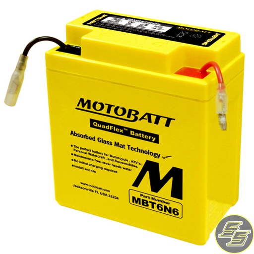 [MTB-MBT6N6] Motobatt Battery Sealed MBT6N6