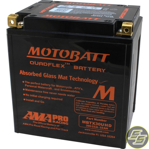 [MTB-MBTX30UHD] Motobatt Battery Sealed MBTX30UHD