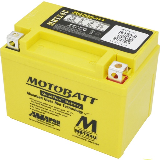 [MTB-MBTX4U] Motobatt Battery Sealed MBTX4U