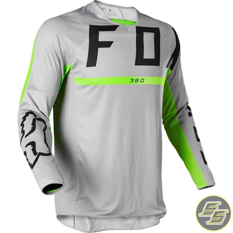 Fox 360 Merz MX Jersey Steel Grey