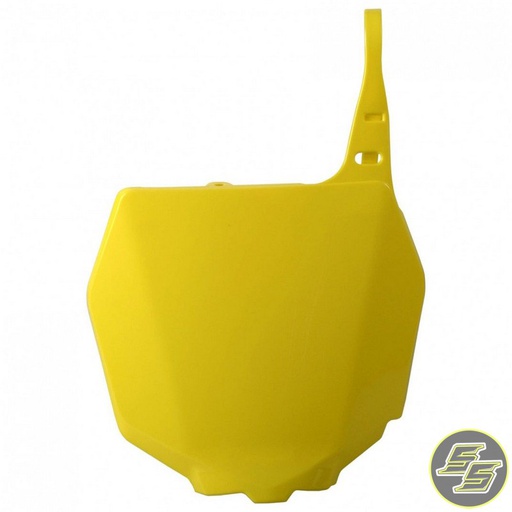 [POL-8660400002] Polisport Front Number Plate Suzuki RM125|250|450 '01-08 Yellow