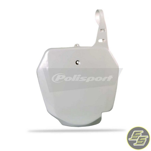 [POL-8670600002] Polisport Front Number Plate Suzuki RM85 '02-18 White