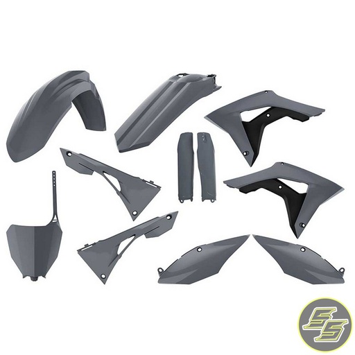 [POL-90823] Polisport Plastic Kit Honda CRF250|450R '17-18 Nardo Grey