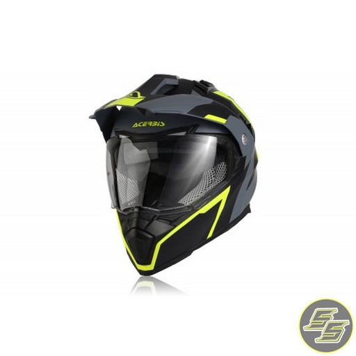 [ACE-0022310-319] Acerbis ADV Helmet Flip FS-606 Black/Grey