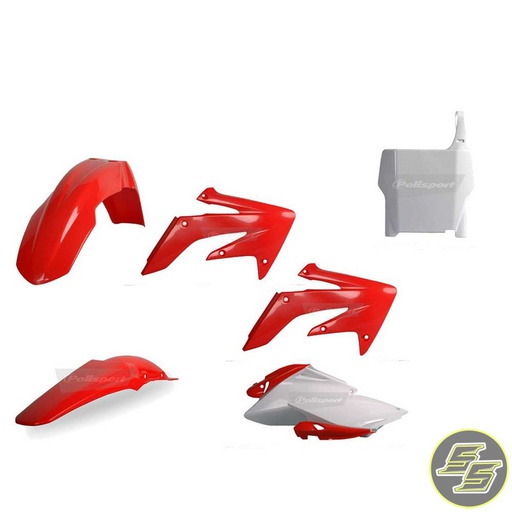 [POL-90115] Polisport Plastic Kit Honda CRF250R '06-07 OEM Red