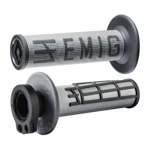 [ODI-H36EMHG] Odi Emig V2 Lock-On MX Grips Graphite/Grey 