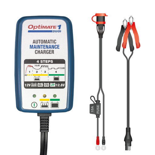 [OPT-TM402D] Optimate 1 Duo Battery Charger 12V