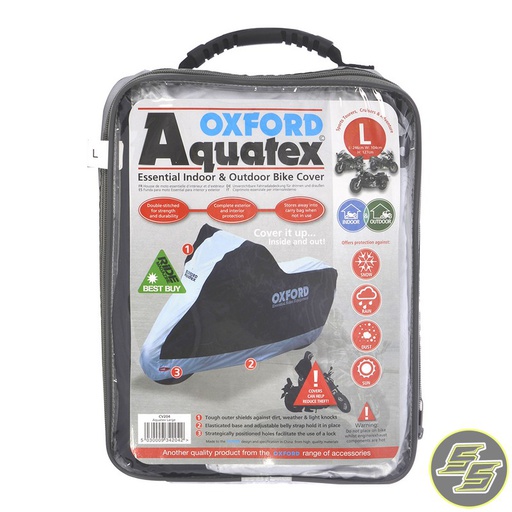 [OXF-CV204] Oxford Motorcycle Cover Aquatex Large