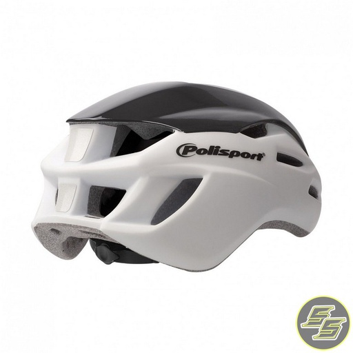 [POL-8739800006] Polisport Aero R Cycle Helmet Size L White/Black